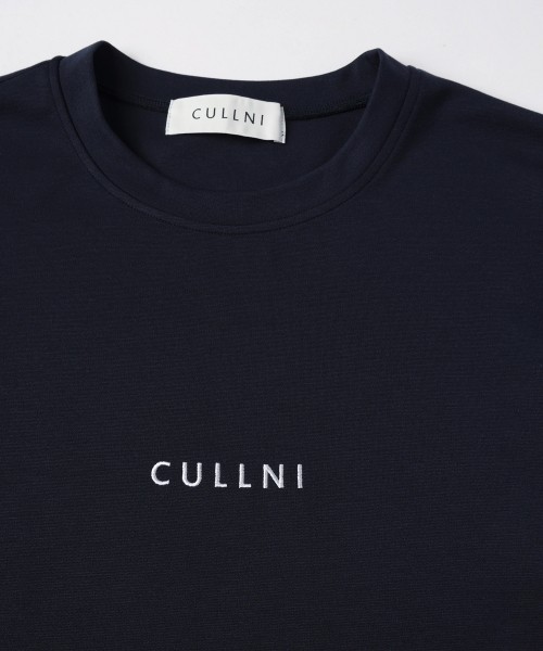 CULLNI Logo Embroidery Short Sleeve Pullover
