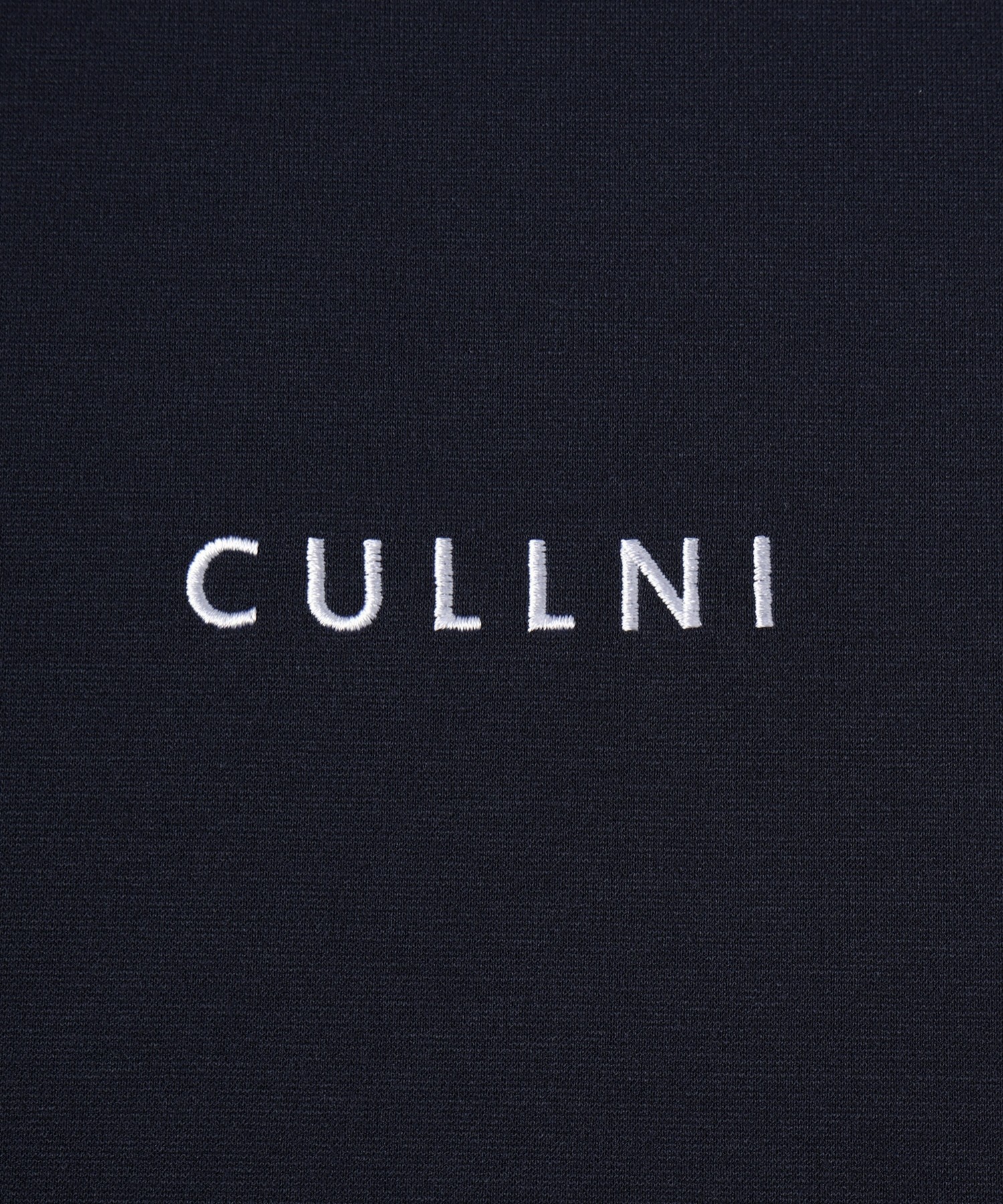 CULLNI Logo Embroidery Short Sleeve Pullover