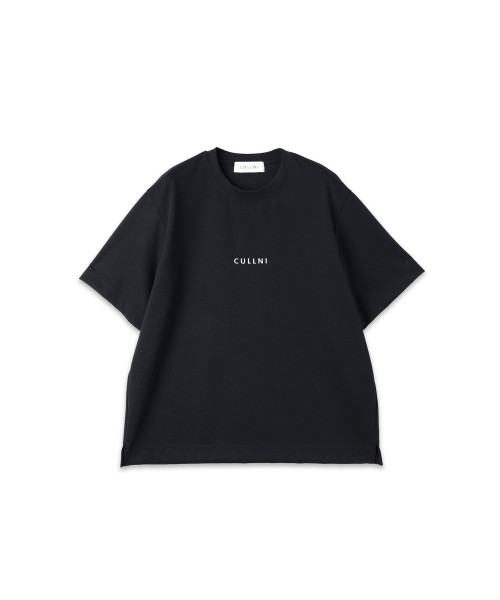 CULLNI Logo Embroidery Short Sleeve Pullover