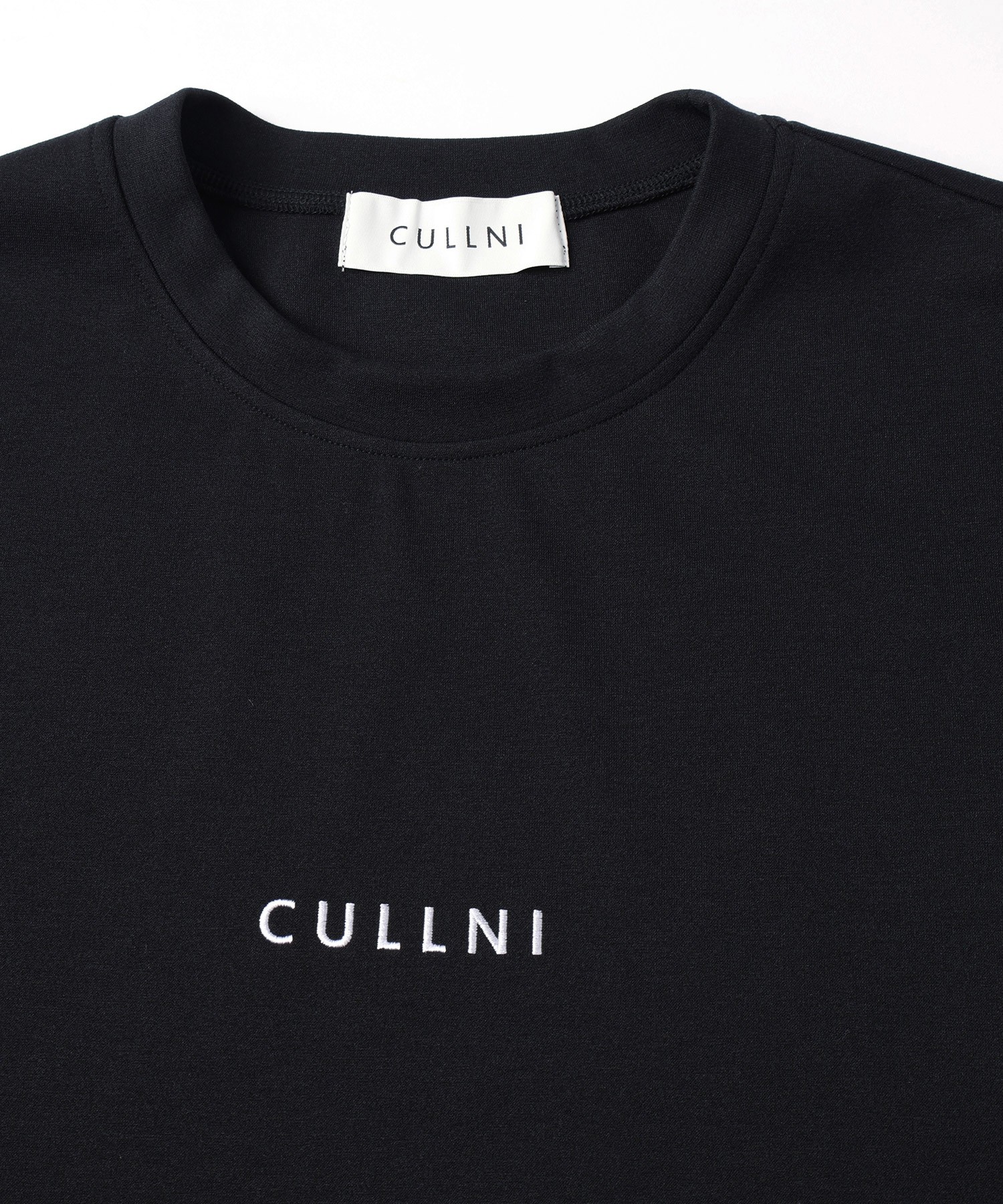 CULLNI Logo Embroidery Short Sleeve Pullover