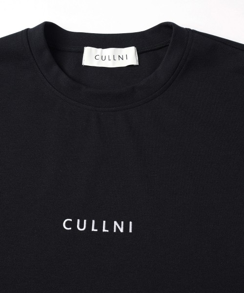 CULLNI Logo Embroidery Short Sleeve Pullover