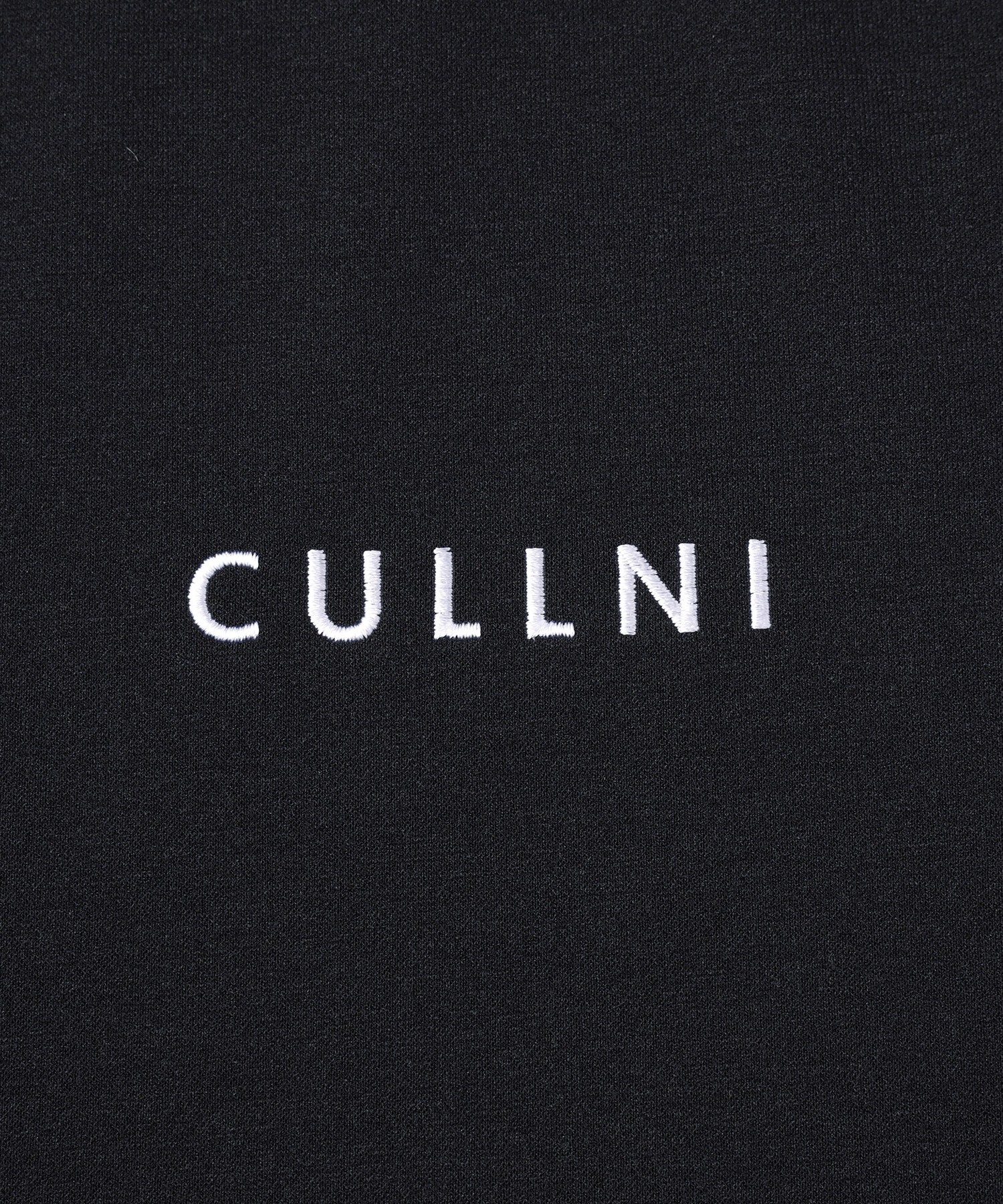 CULLNI Logo Embroidery Short Sleeve Pullover