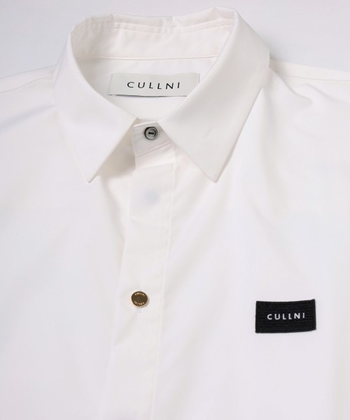 High Count Broadcloth Embroidery Patch Shirt