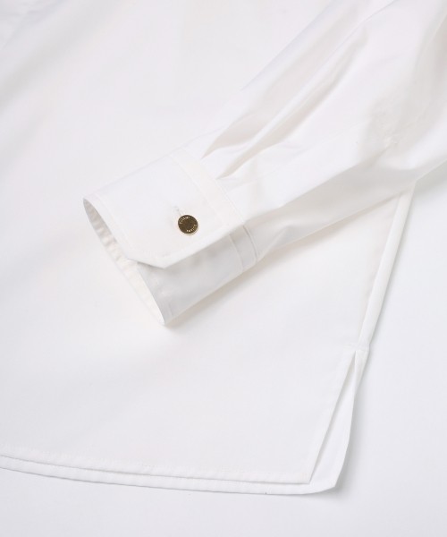 High Count Broadcloth Embroidery Patch Shirt