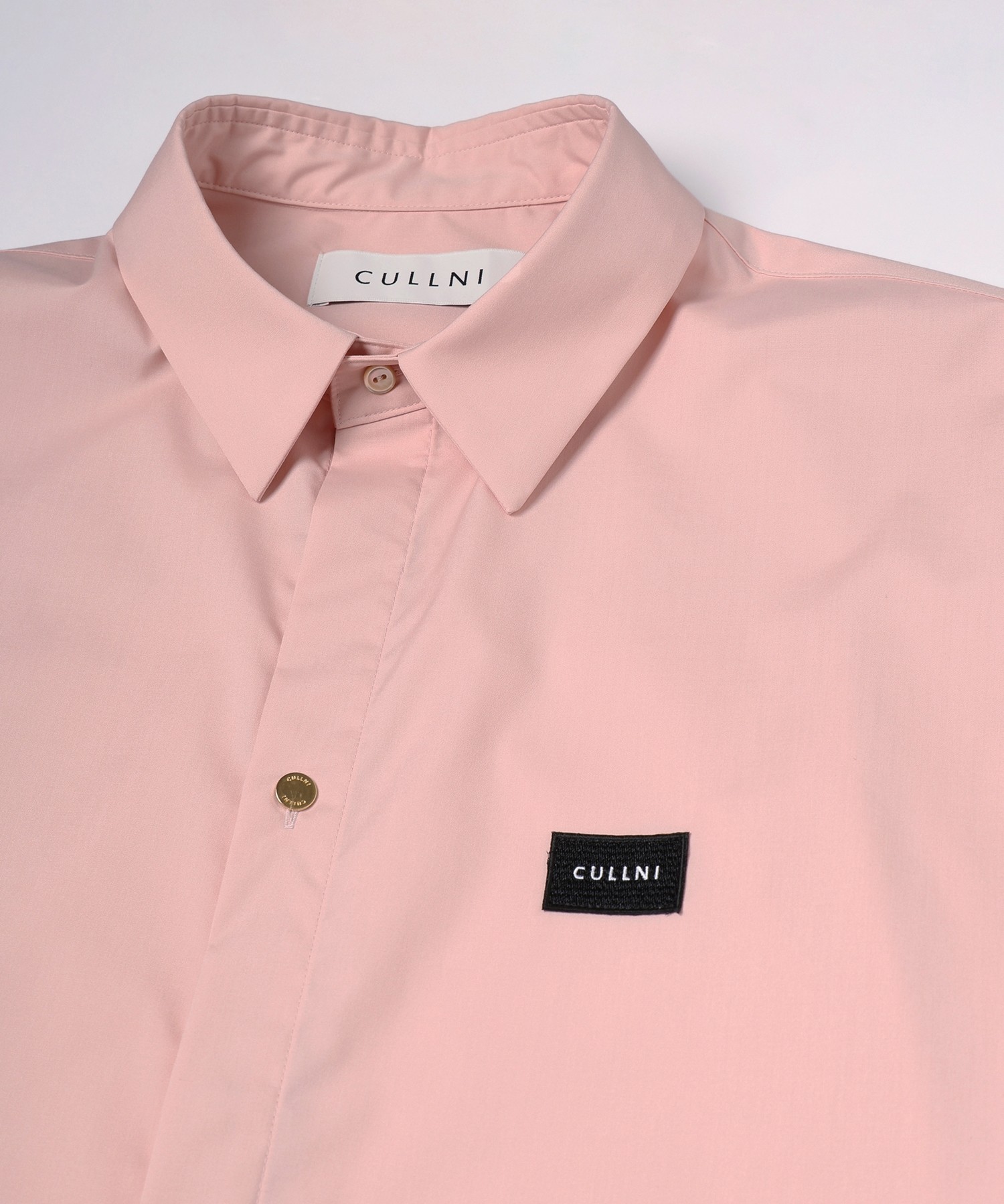 High Count Broadcloth Embroidery Patch Shirt