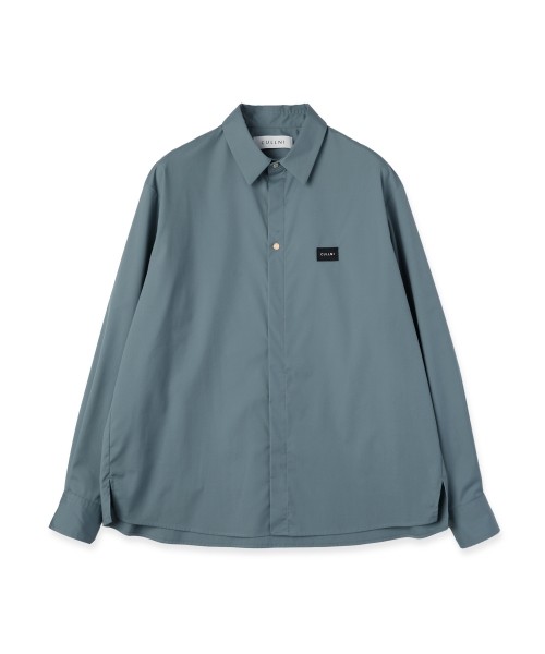 High Count Broadcloth Embroidery Patch Shirt