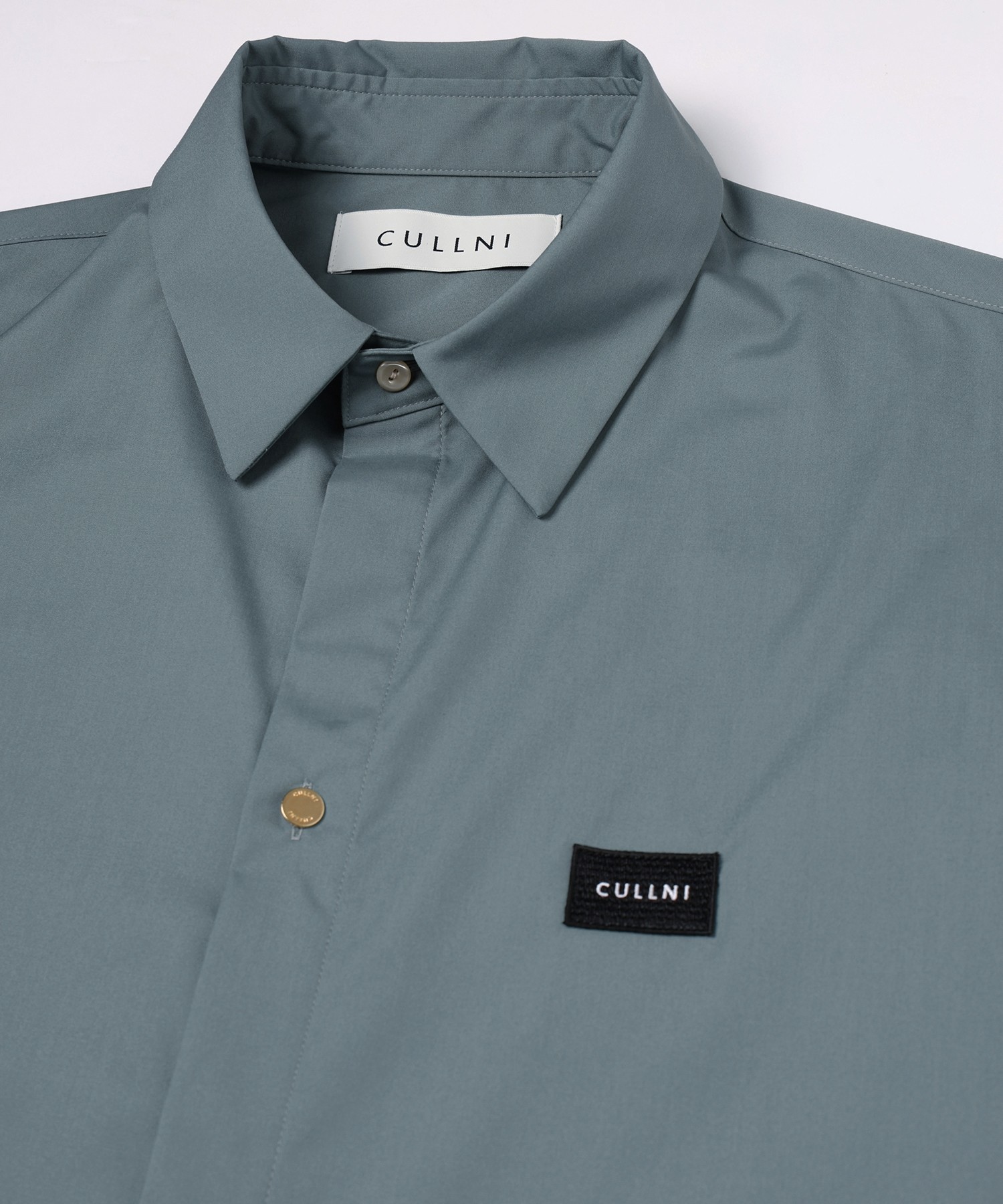 High Count Broadcloth Embroidery Patch Shirt