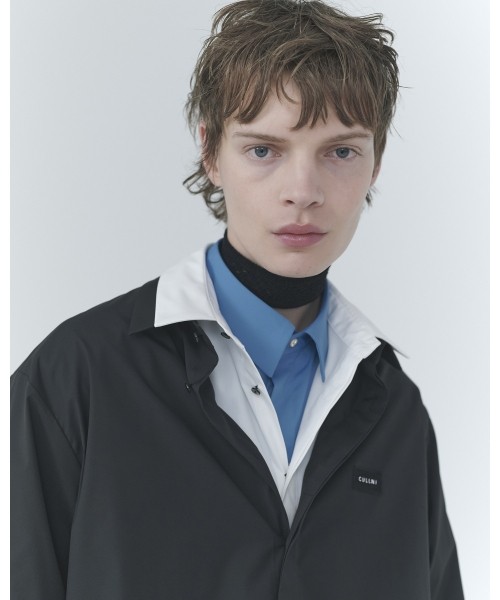 High Count Broadcloth Embroidery Patch Shirt