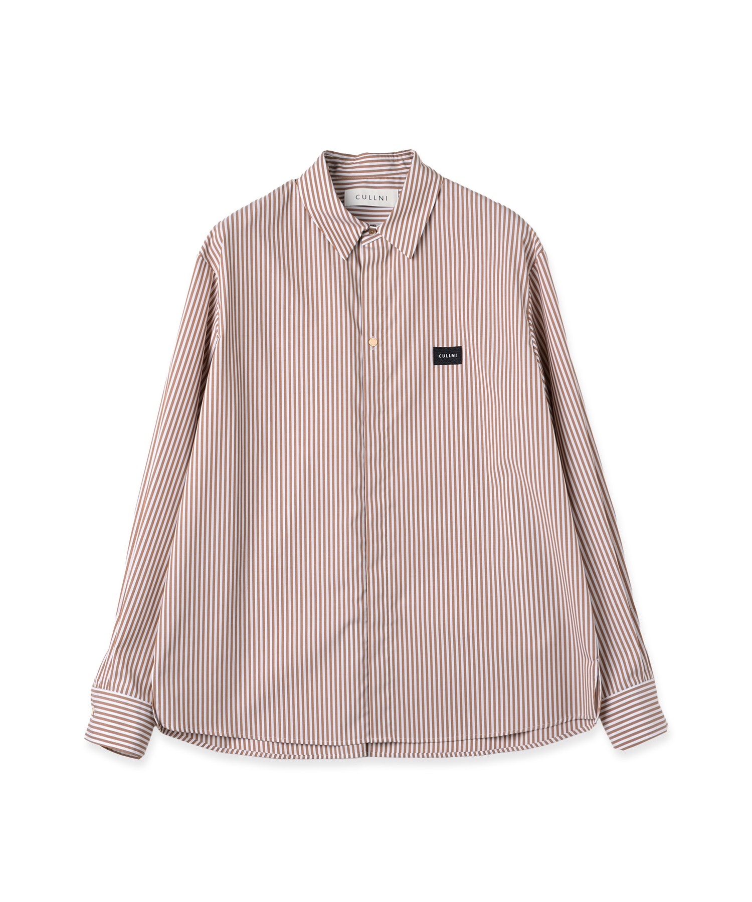 High Count Broad Embroidery Patch Stripe Shirt