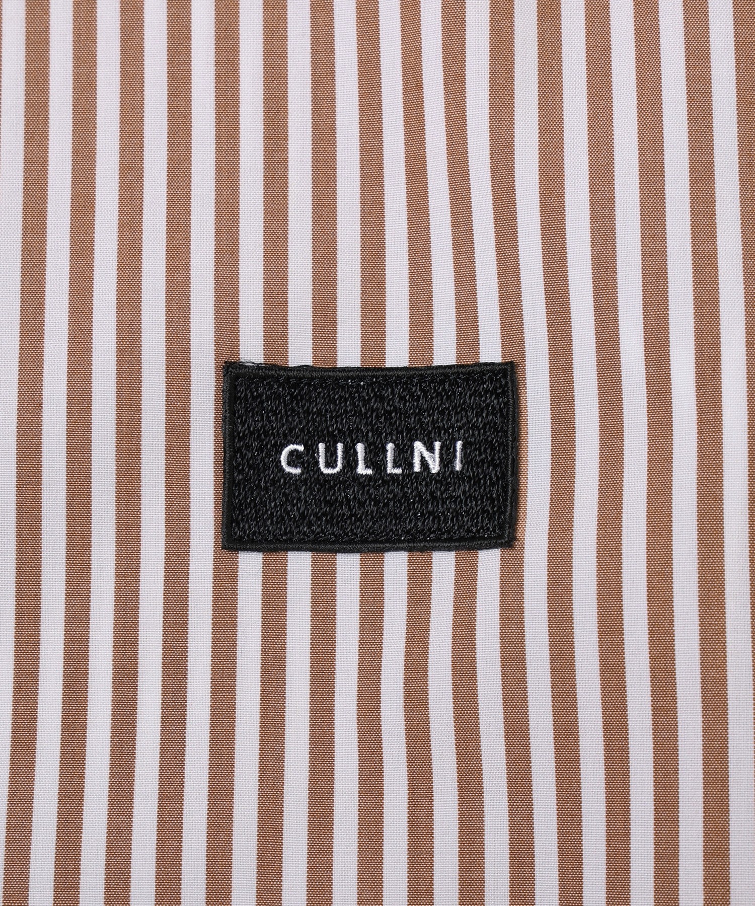 High Count Broad Embroidery Patch Stripe Shirt