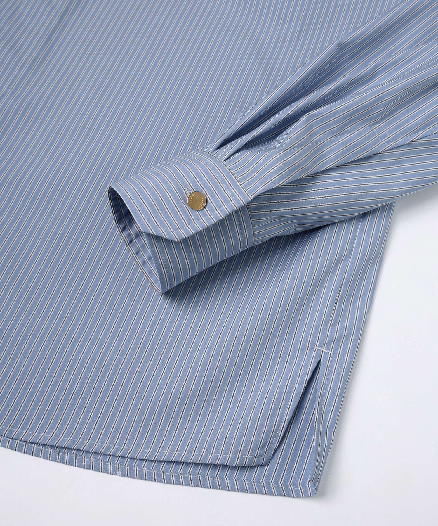 High Count Broad Embroidery Patch Stripe Shirt