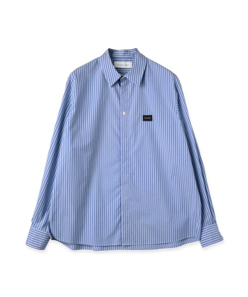 High Count Broad Embroidery Patch Stripe Shirt