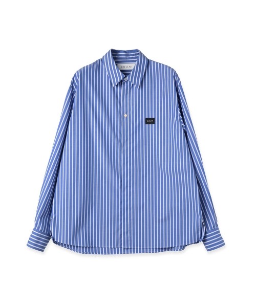 High Count Broad Embroidery Patch Stripe Shirt