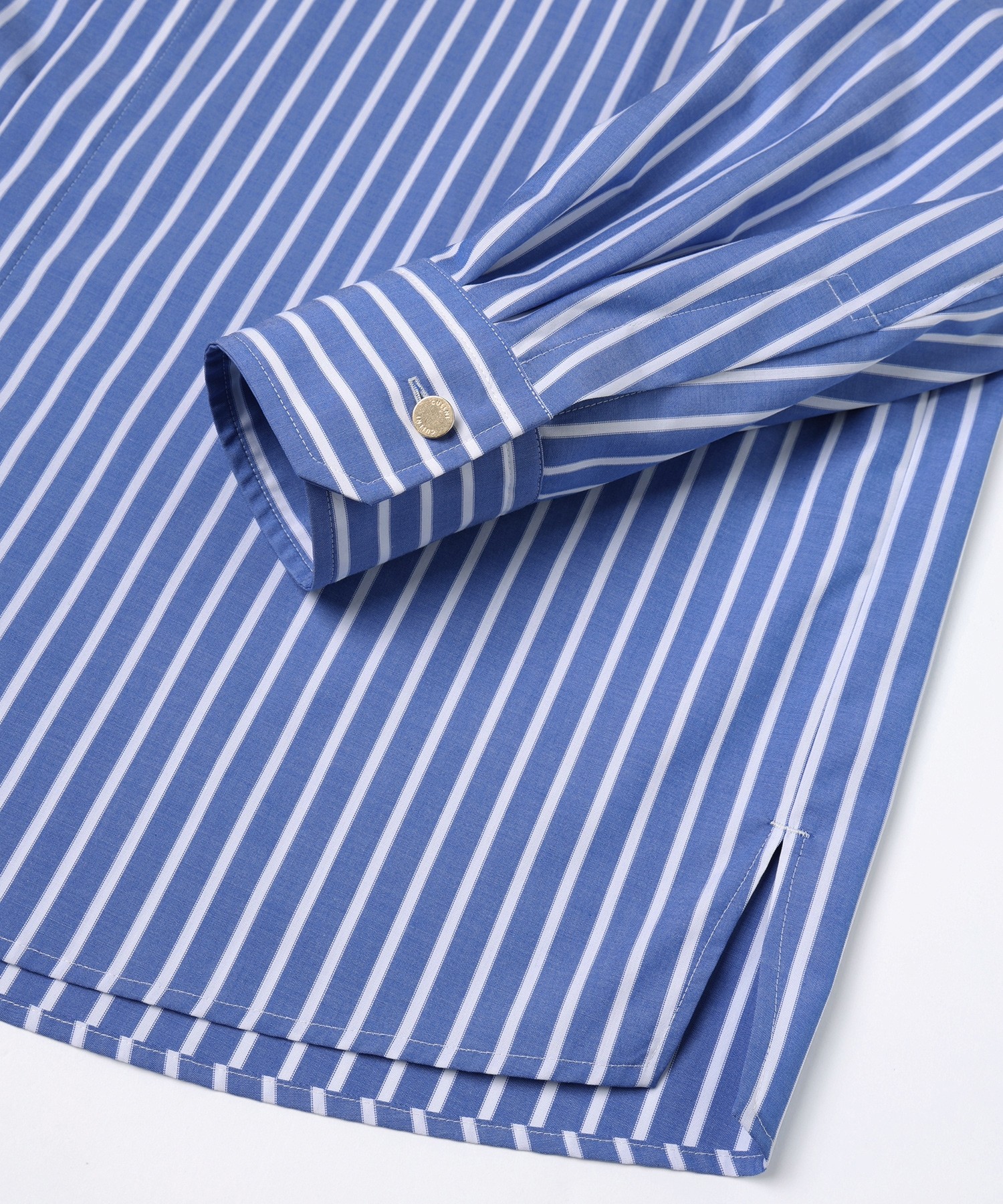 High Count Broad Embroidery Patch Stripe Shirt