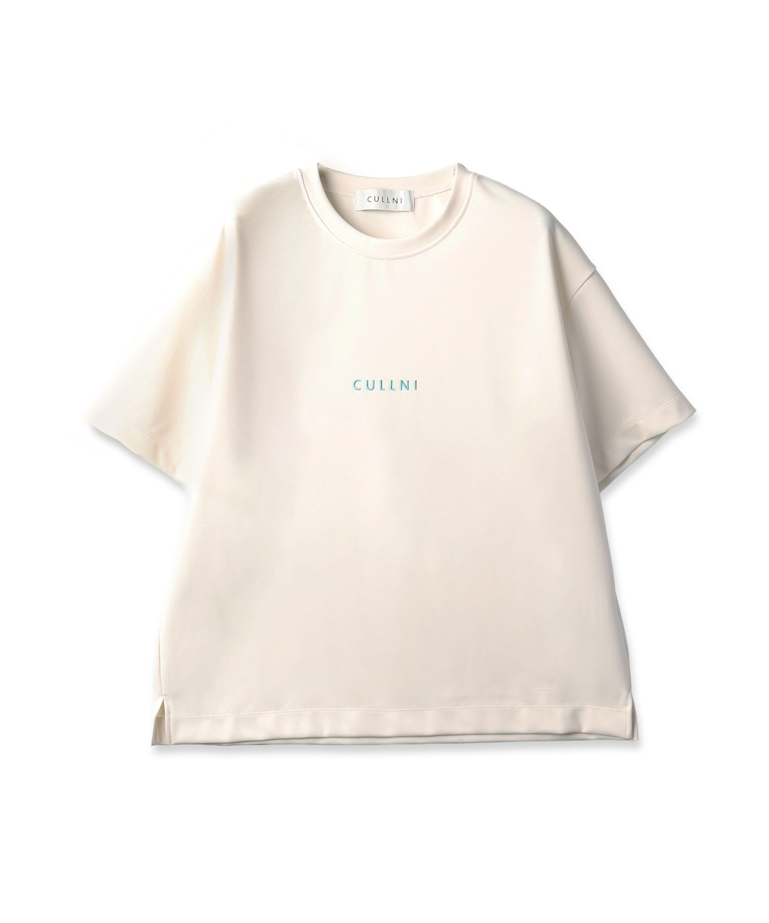 CULLNI Logo Embroidery Short Sleeve Pullover