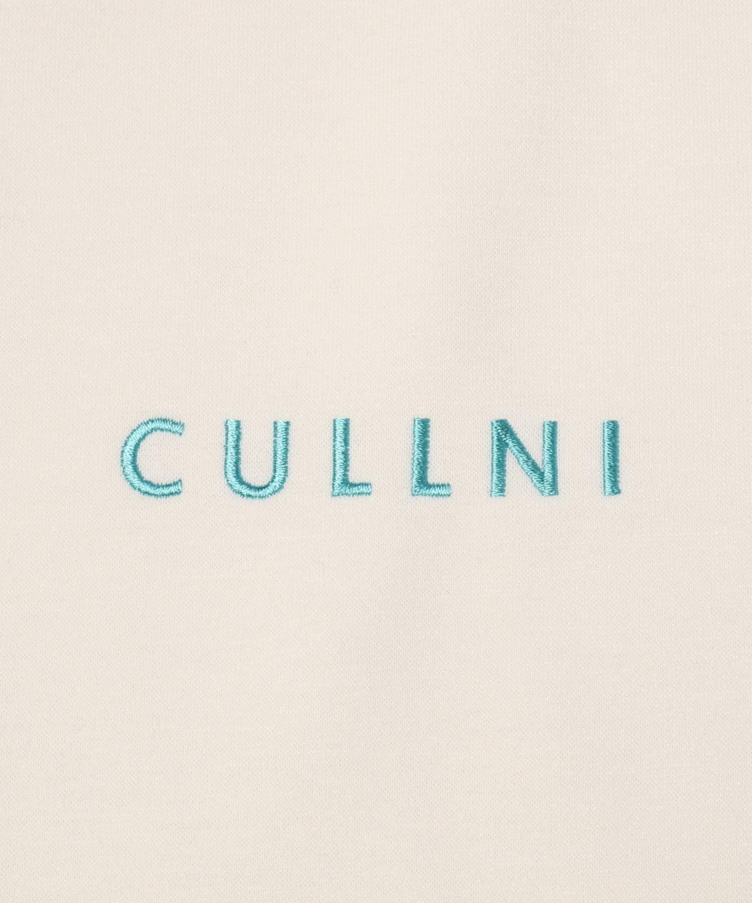 CULLNI Logo Embroidery Short Sleeve Pullover