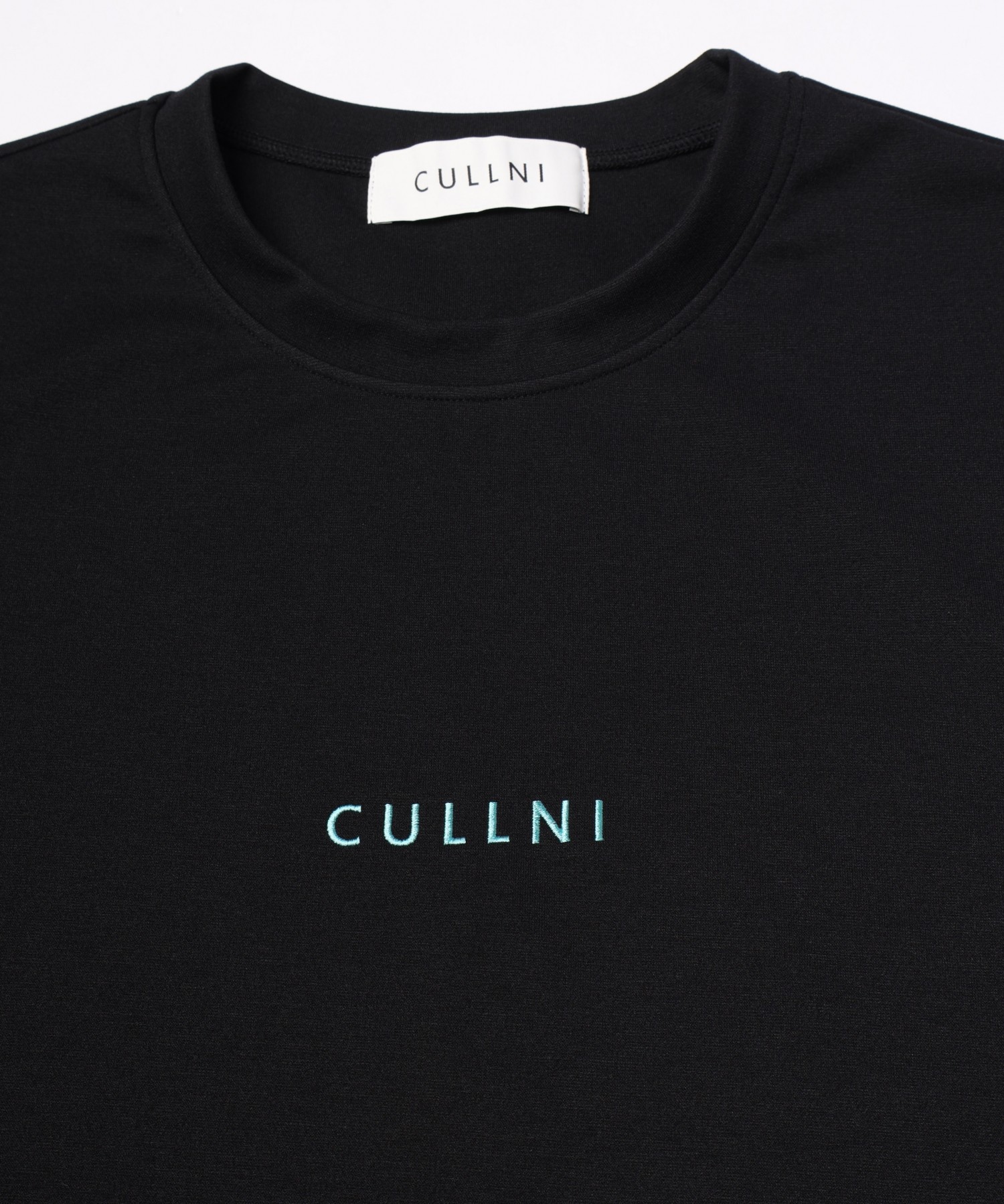 CULLNI Logo Embroidery Short Sleeve Pullover