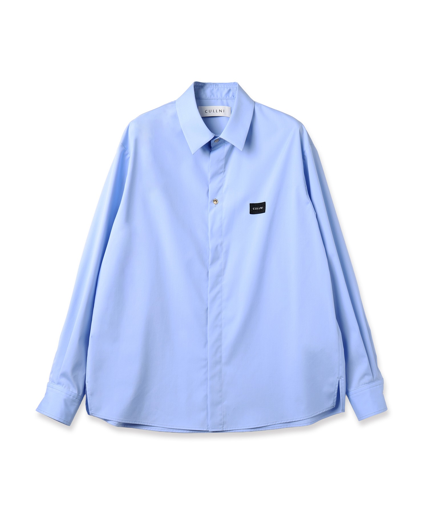 High Count Broad Front Fly Embroidery Patch Shirt