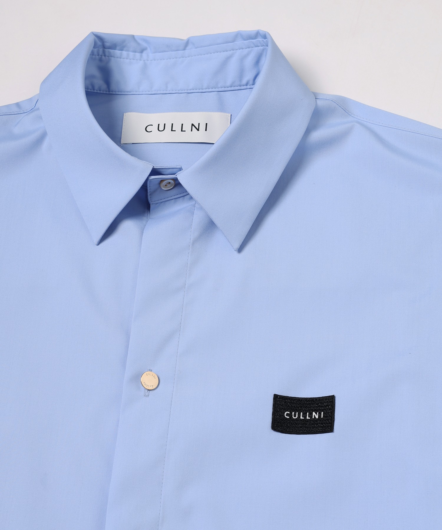 High Count Broad Front Fly Embroidery Patch Shirt