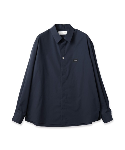 High Count Broad Front Fly Embroidery Patch Shirt