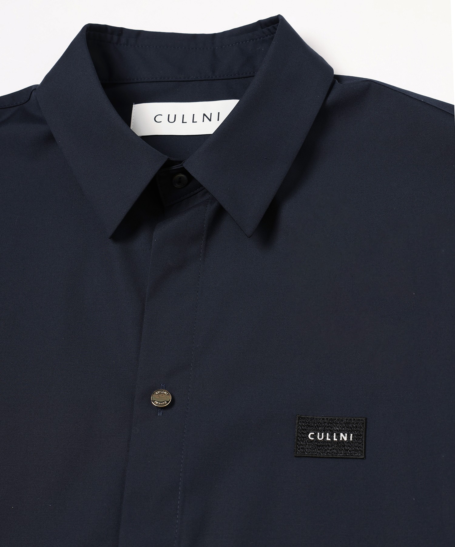 High Count Broad Front Fly Embroidery Patch Shirt