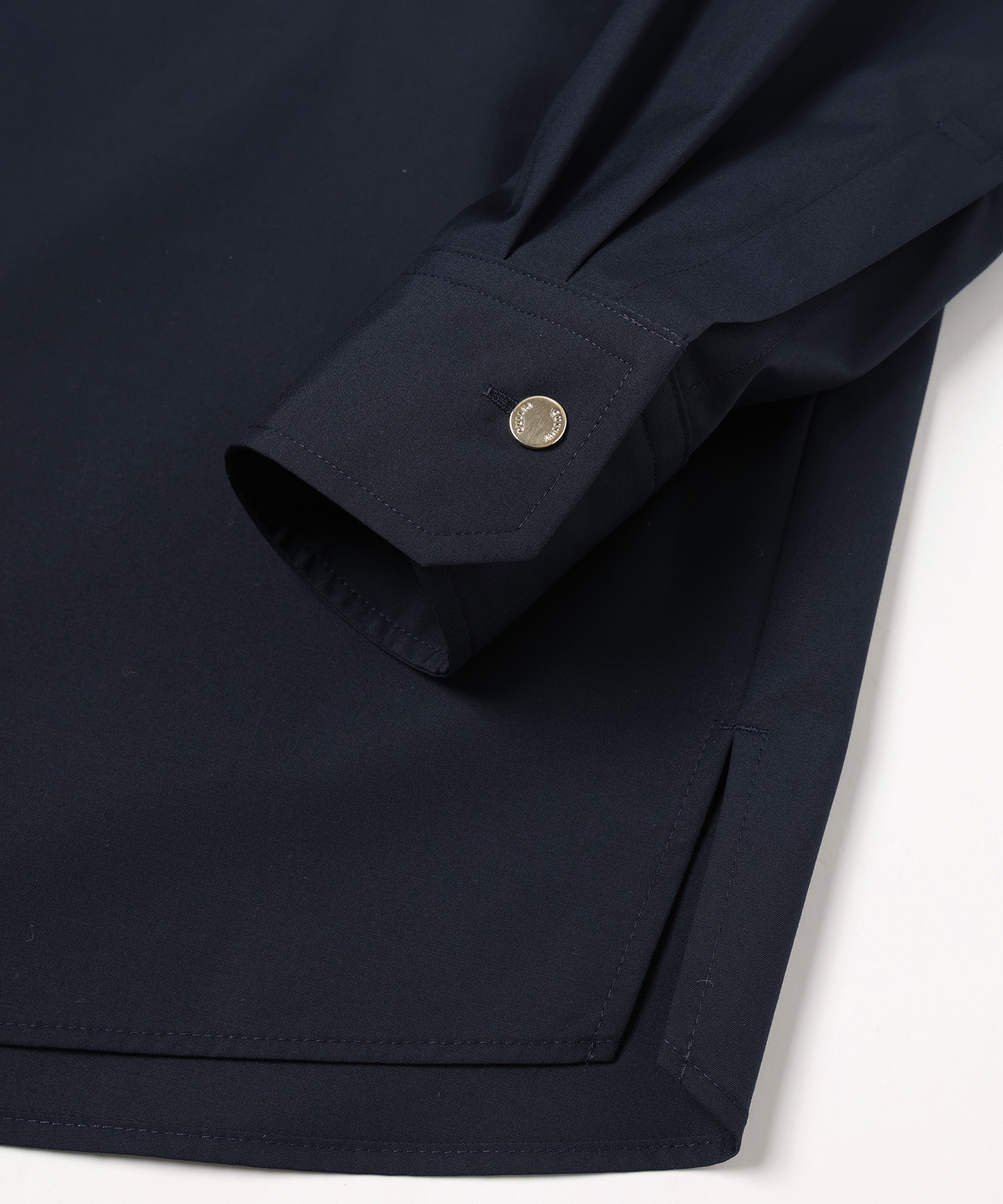 High Count Broad Front Fly Embroidery Patch Shirt