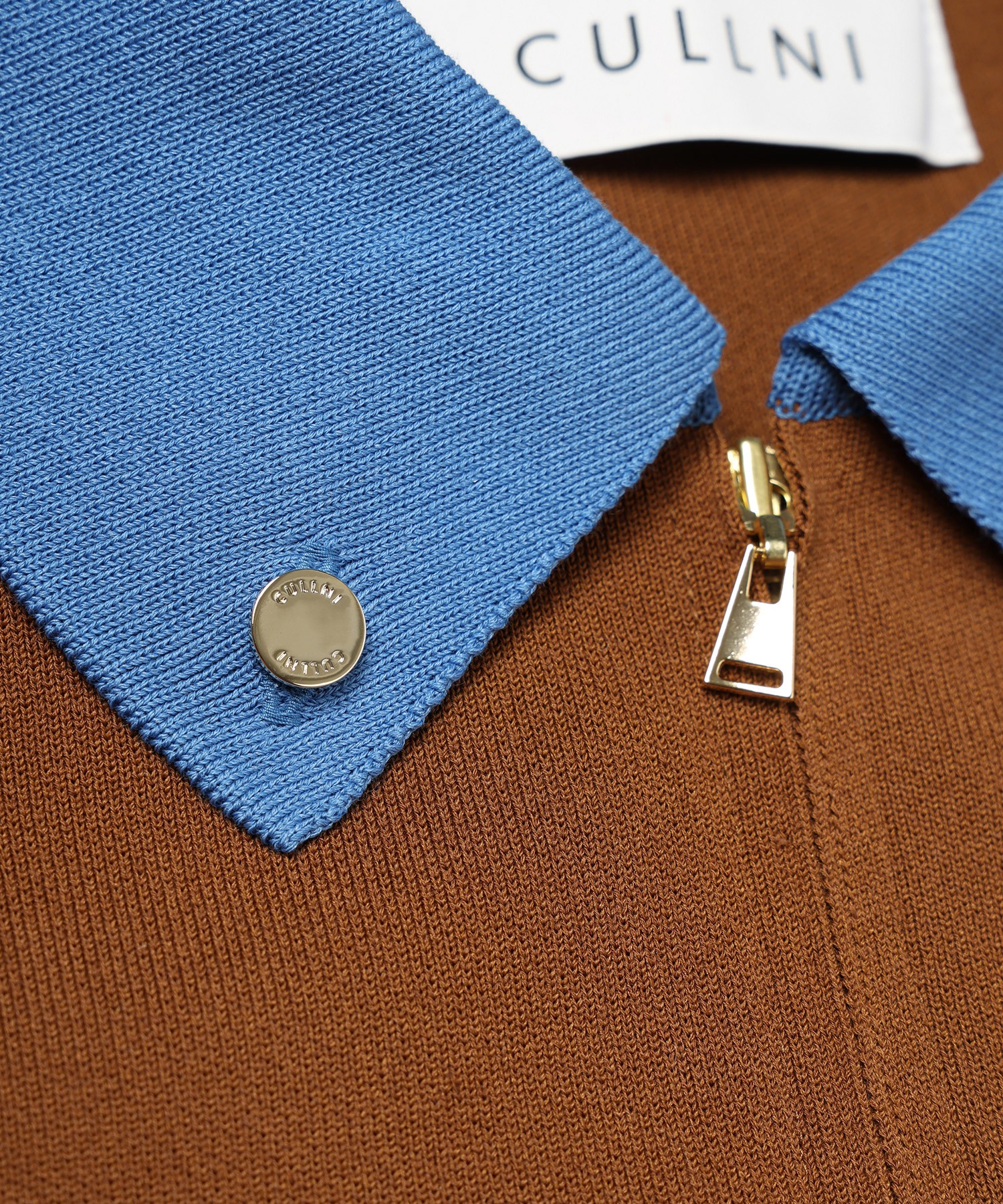 Big Pocket Zip Up Knit Jacket