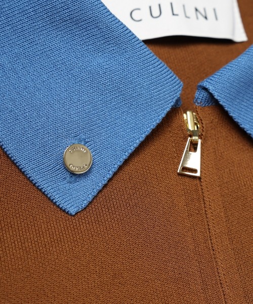 Big Pocket Zip Up Knit Jacket