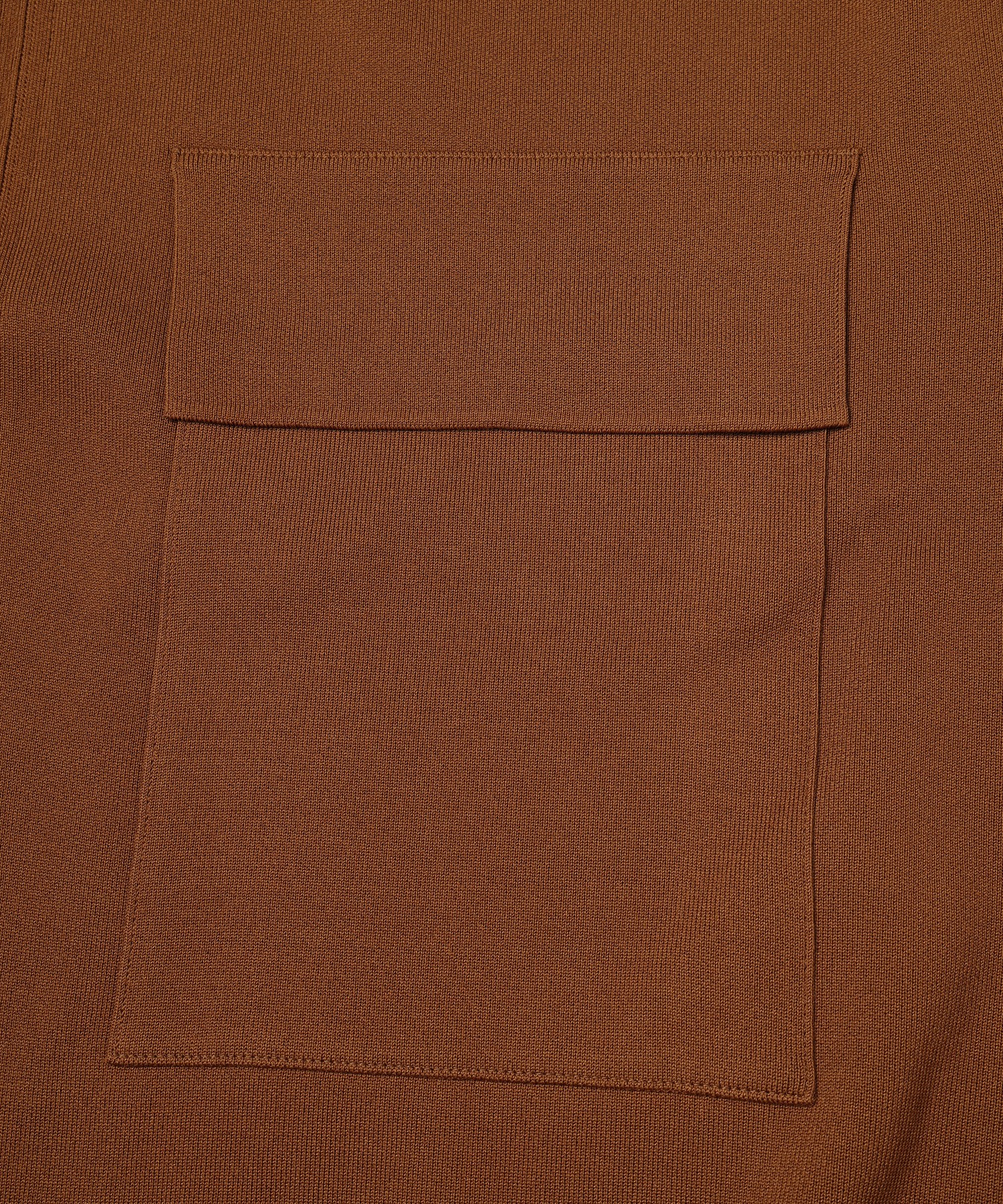 Big Pocket Zip Up Knit Jacket