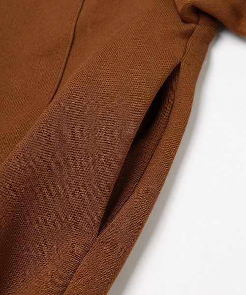 Big Pocket Zip Up Knit Jacket