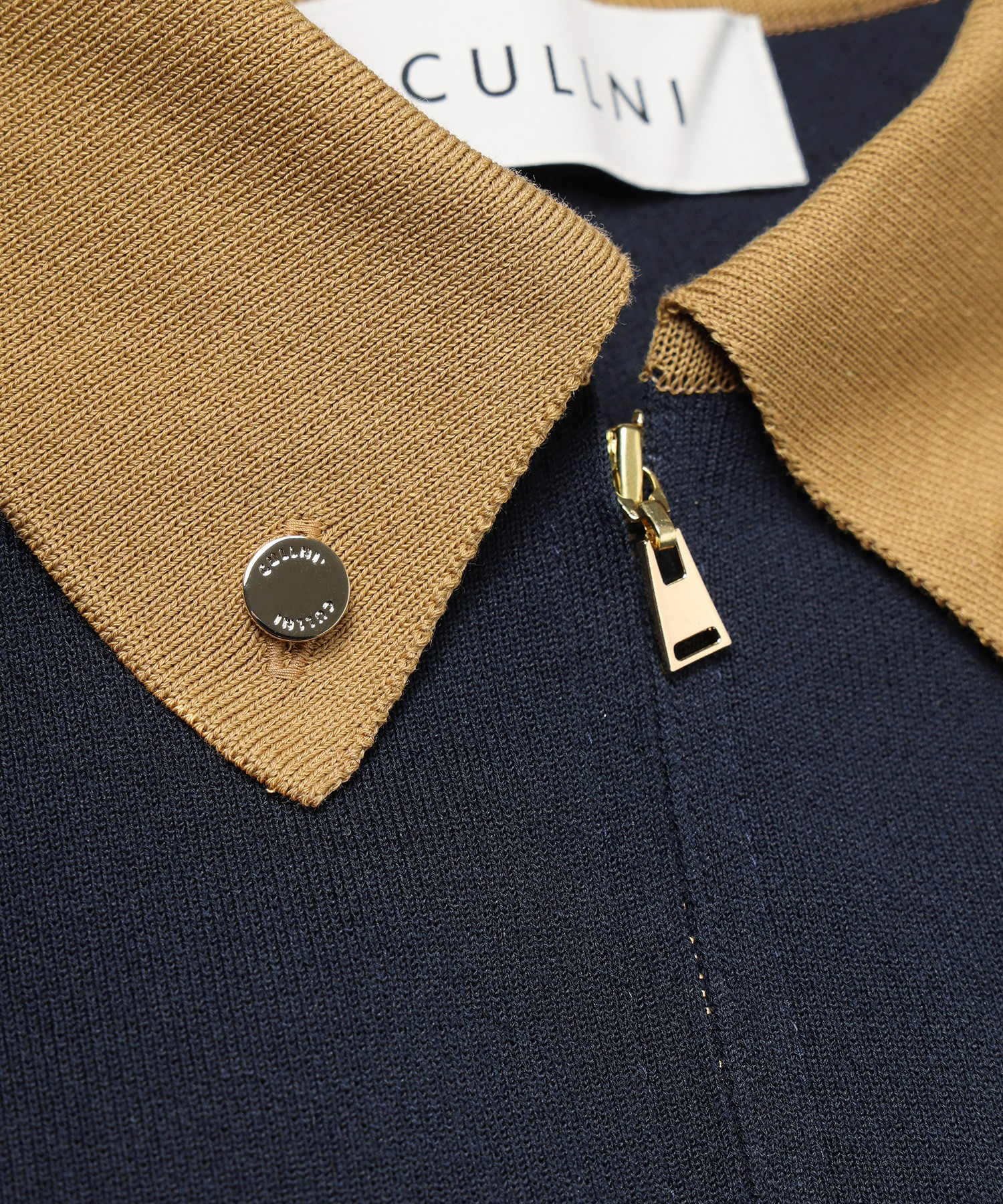 Big Pocket Zip Up Knit Jacket