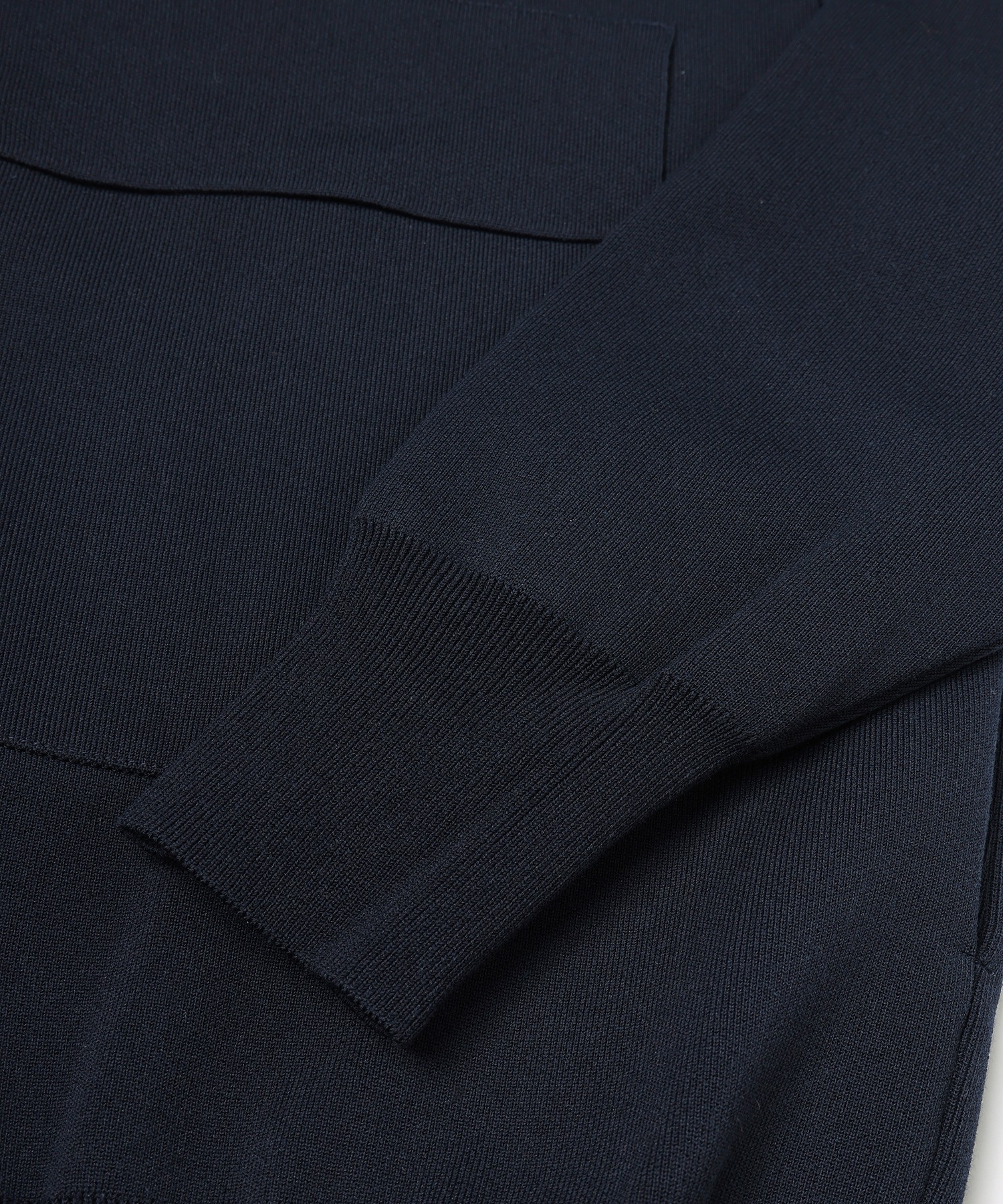 Big Pocket Zip Up Knit Jacket