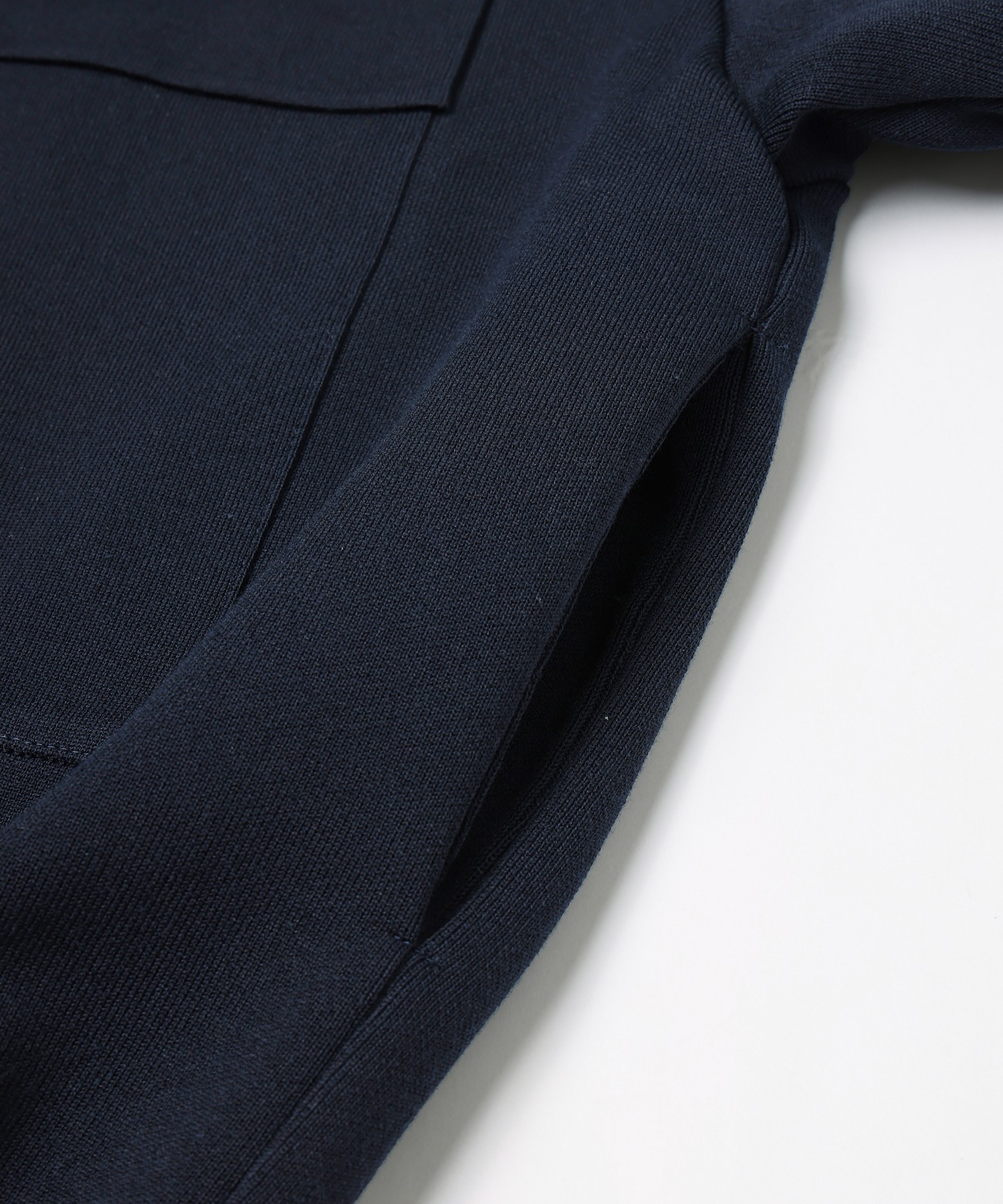 Big Pocket Zip Up Knit Jacket