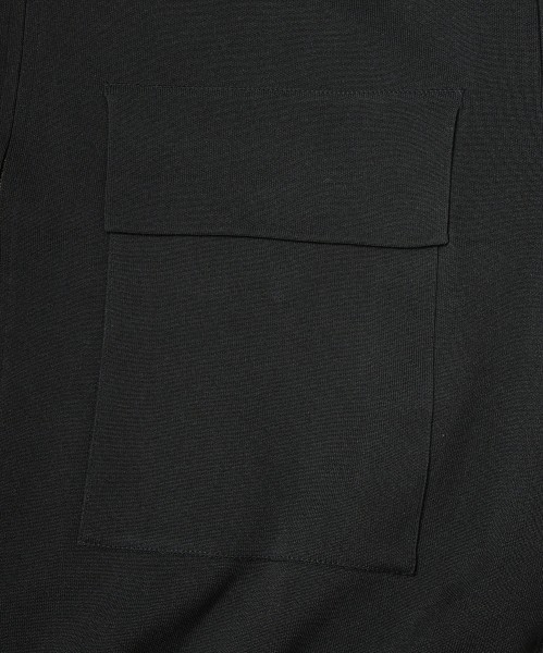 Big Pocket Zip Up Knit Jacket