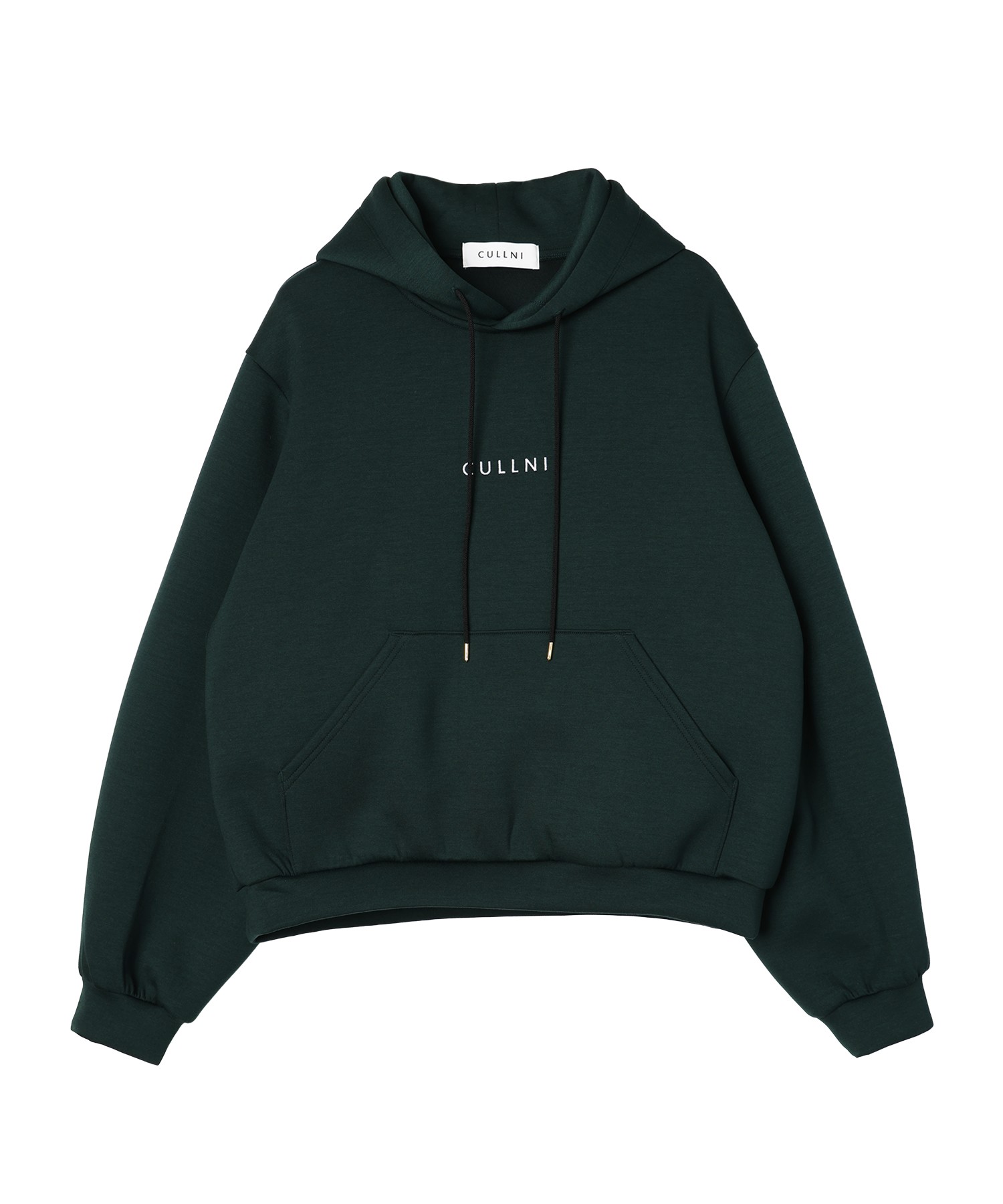CULLNI Logo Embroidery Double Face Hoodie