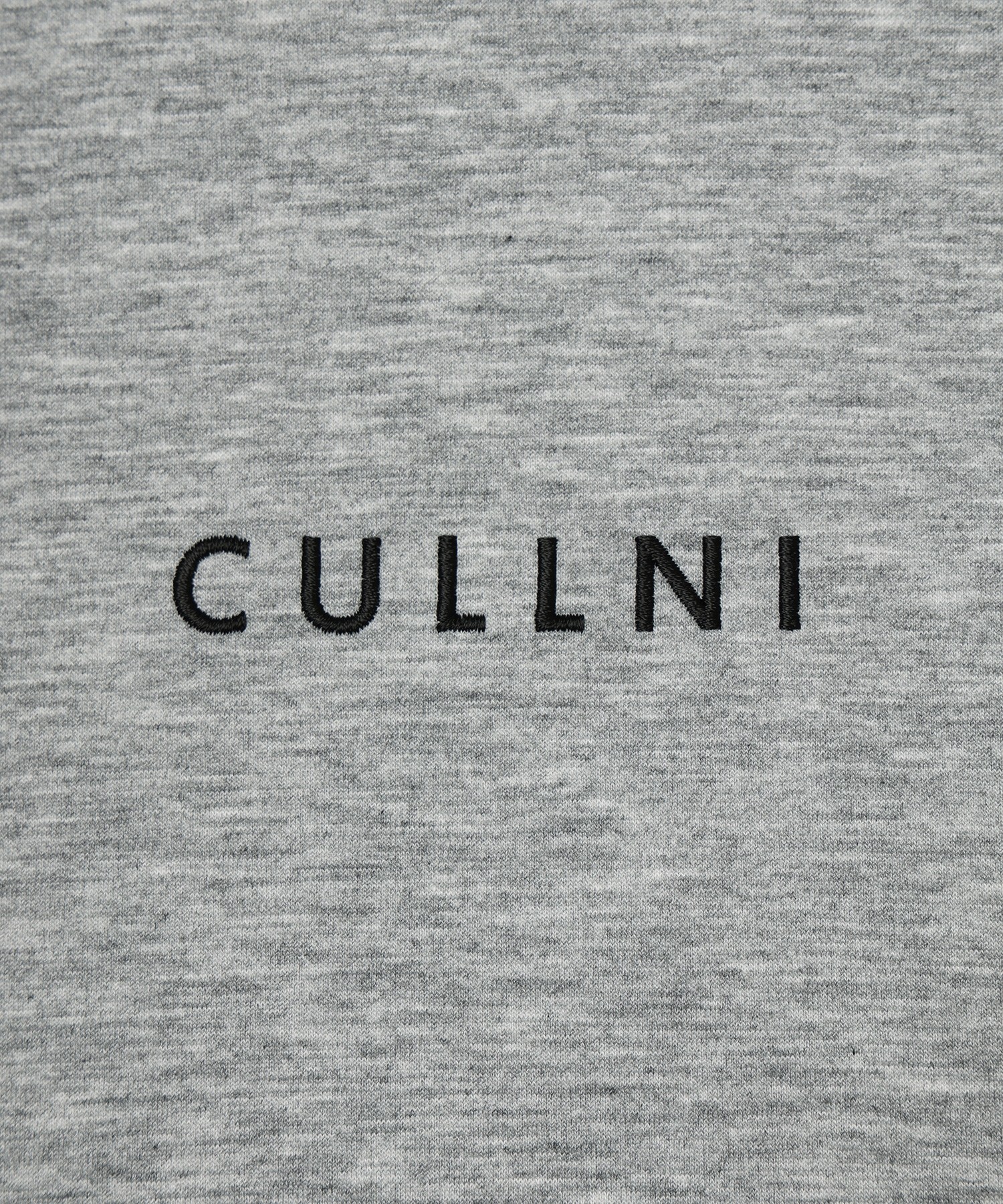 CULLNI Logo Embroidery Double Face Hoodie