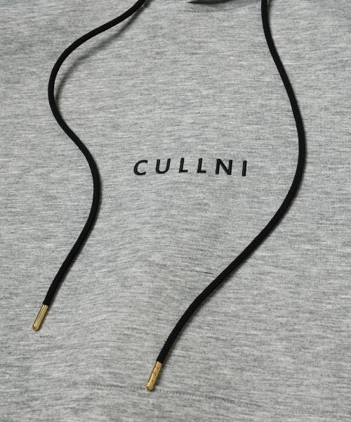 CULLNI Logo Embroidery Double Face Hoodie
