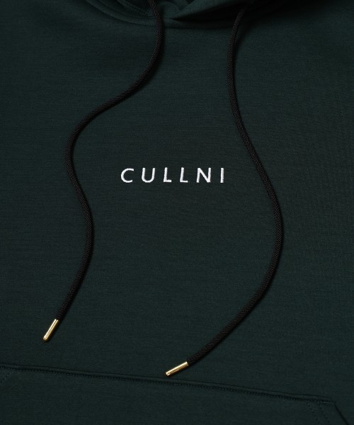CULLNI Logo Embroidery Double Face Hoodie