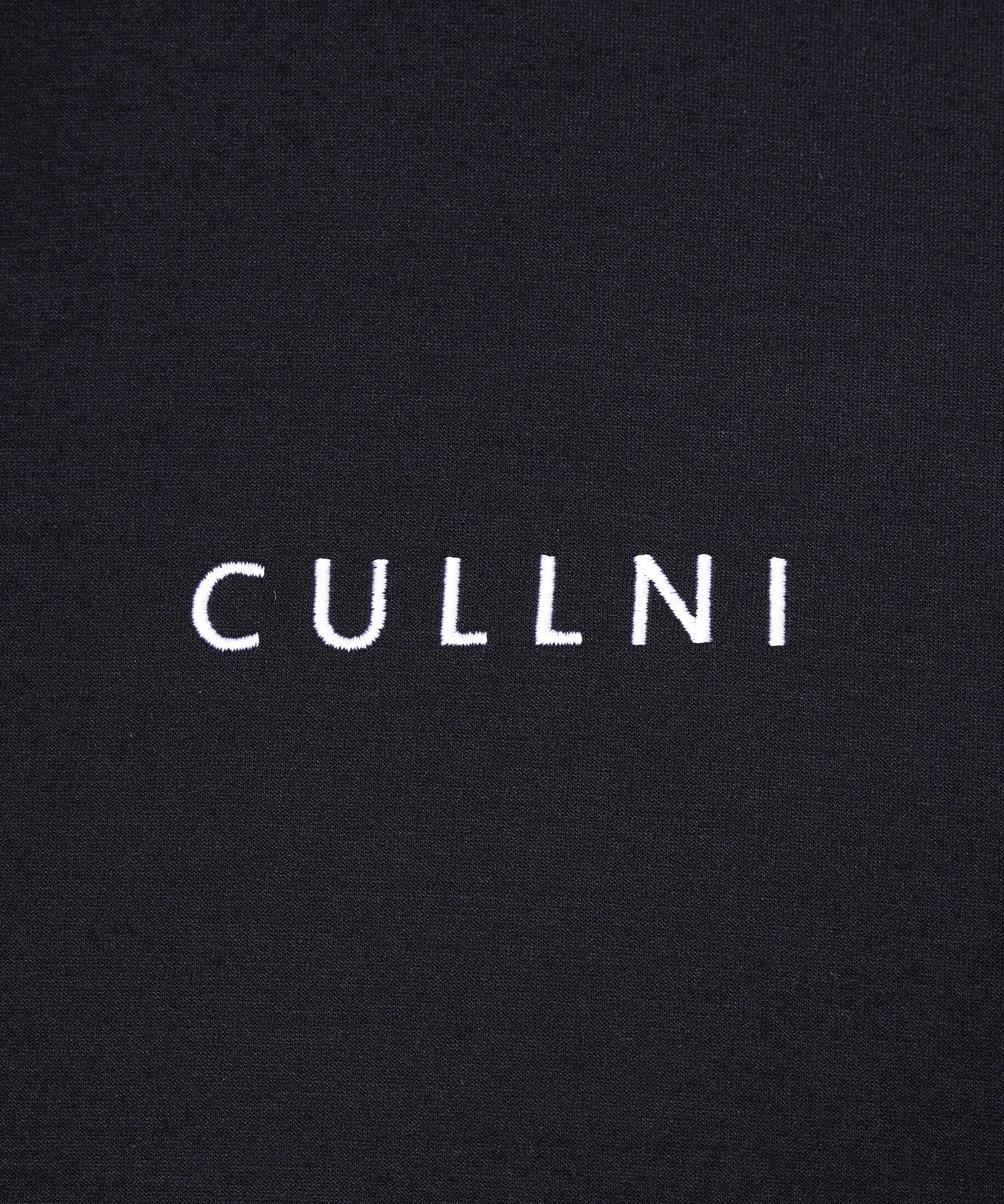 CULLNI Logo Embroidery Double Face Hoodie