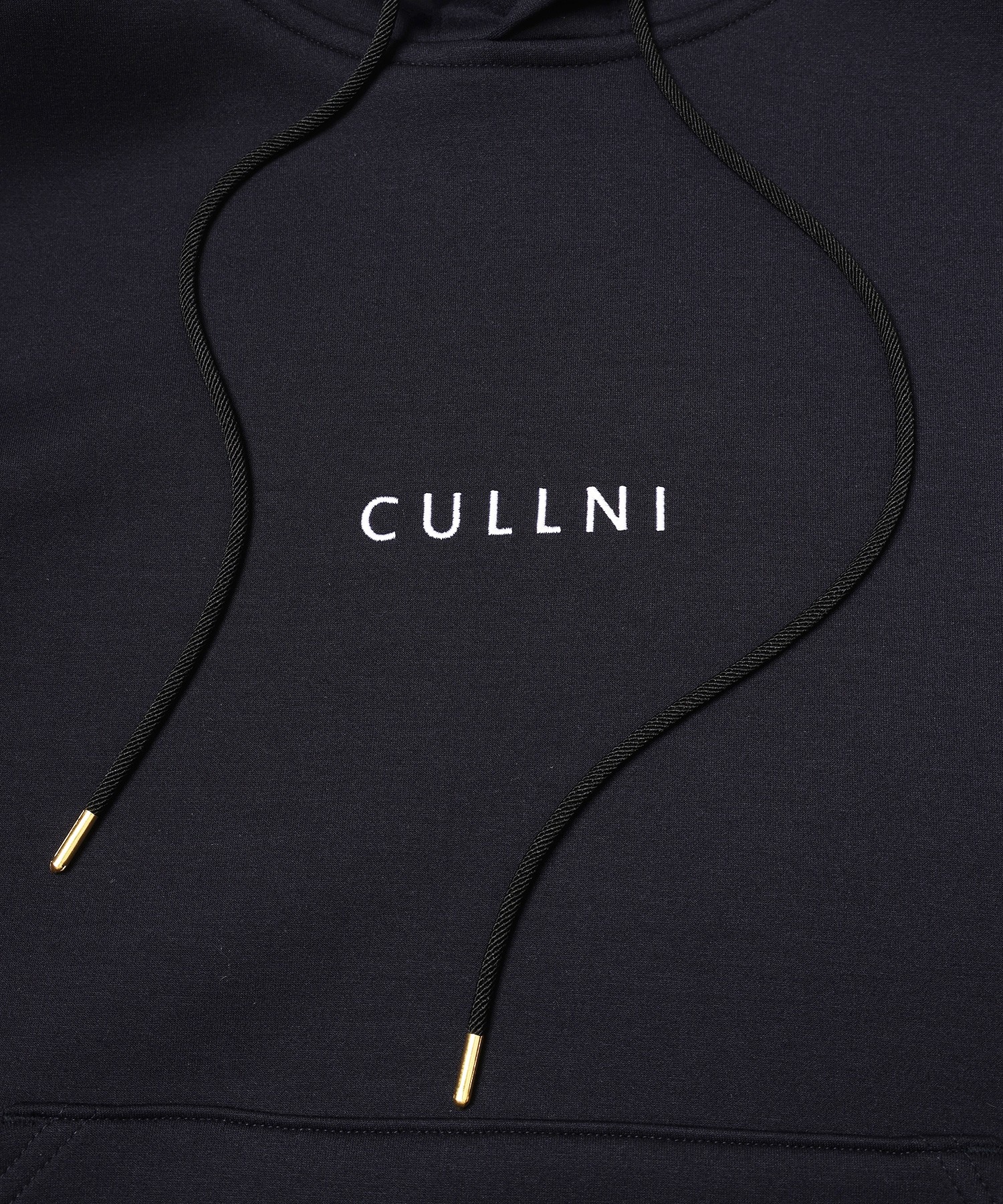 CULLNI Logo Embroidery Double Face Hoodie