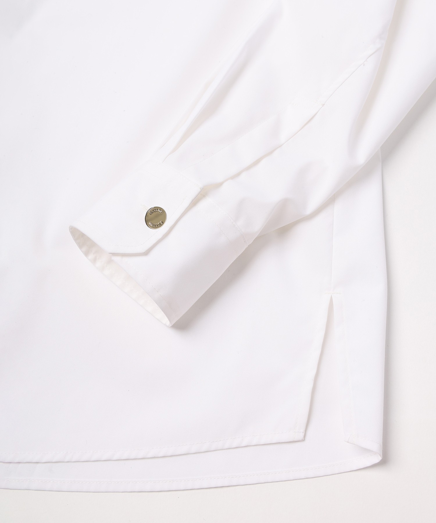 High Count Broadcloth Embroidery Patch Long Sleeve Shirt