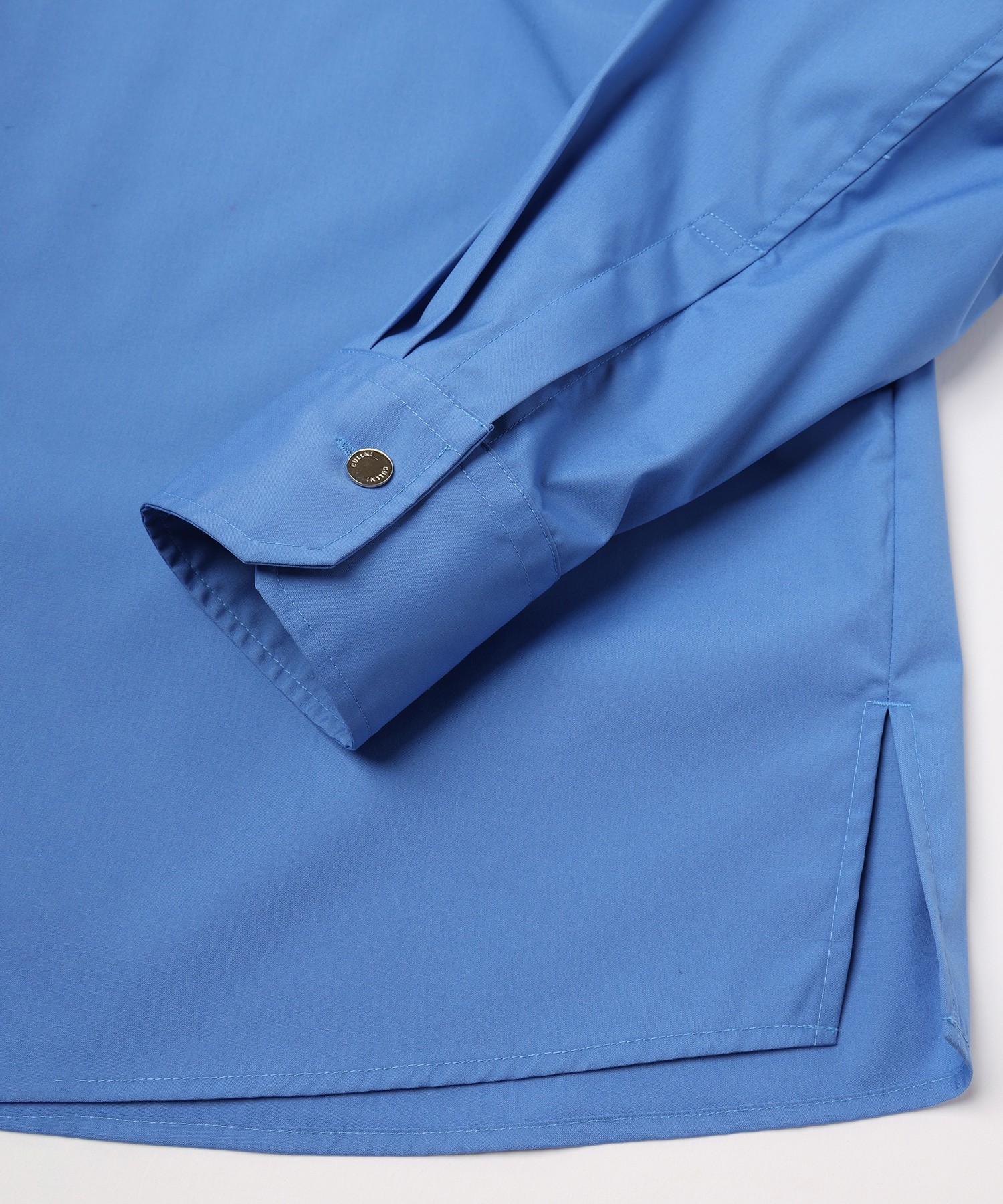 High Count Broadcloth Embroidery Patch Long Sleeve Shirt