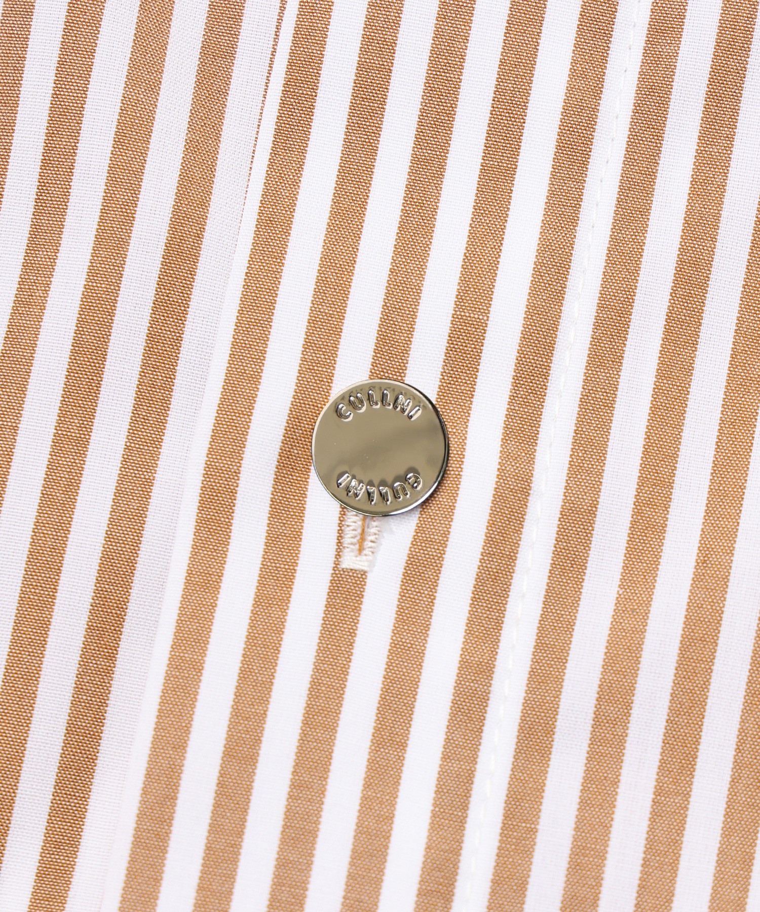 High Count Broadcloth Embroidery Patch Long Sleeve Shirt Stripe Combination