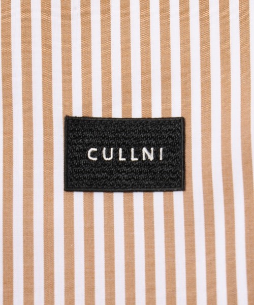 High Count Broadcloth Embroidery Patch Long Sleeve Shirt Stripe Combination