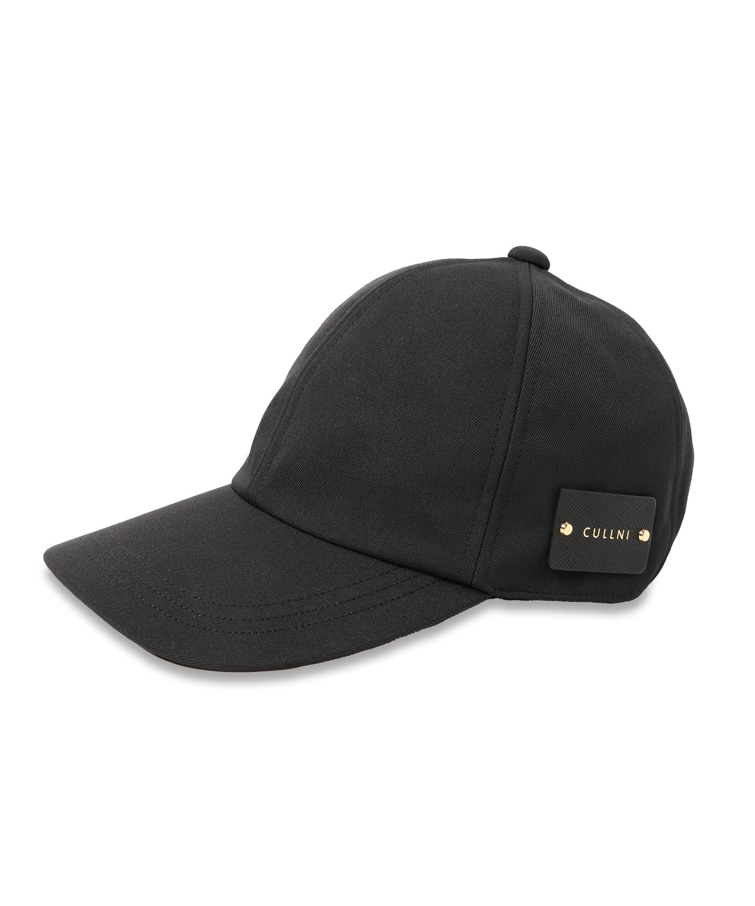 Chino Leather Emblem Cap