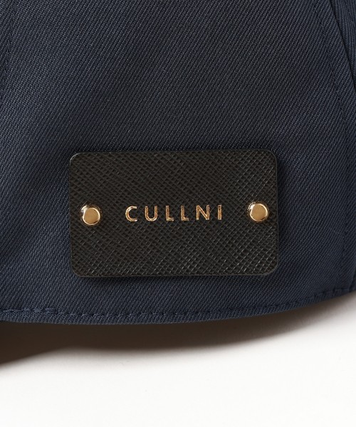 Chino Leather Emblem Cap