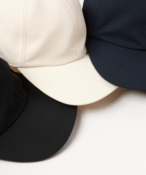 Chino Leather Emblem Cap