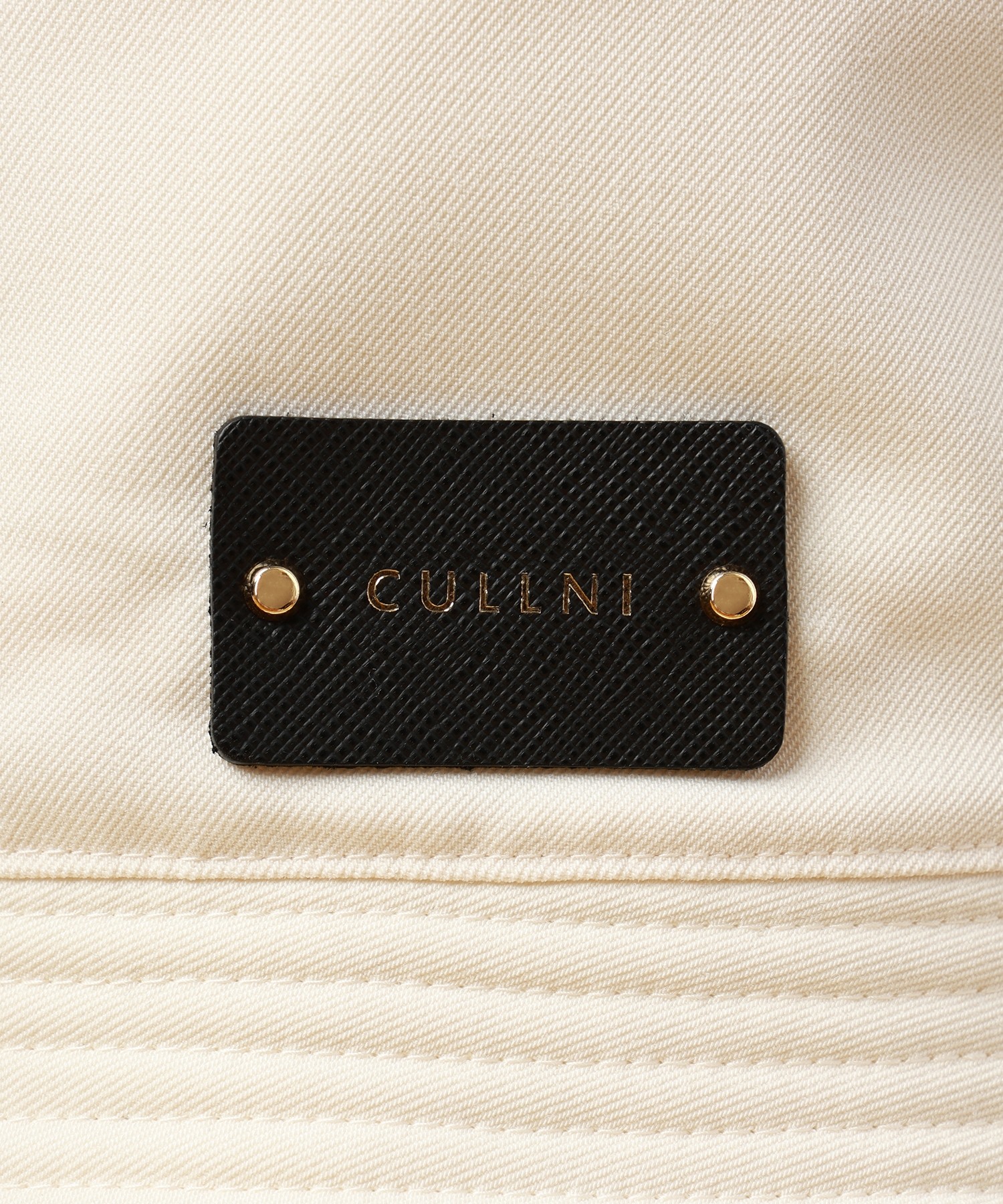 High Count Twill Leather Emblem Hat