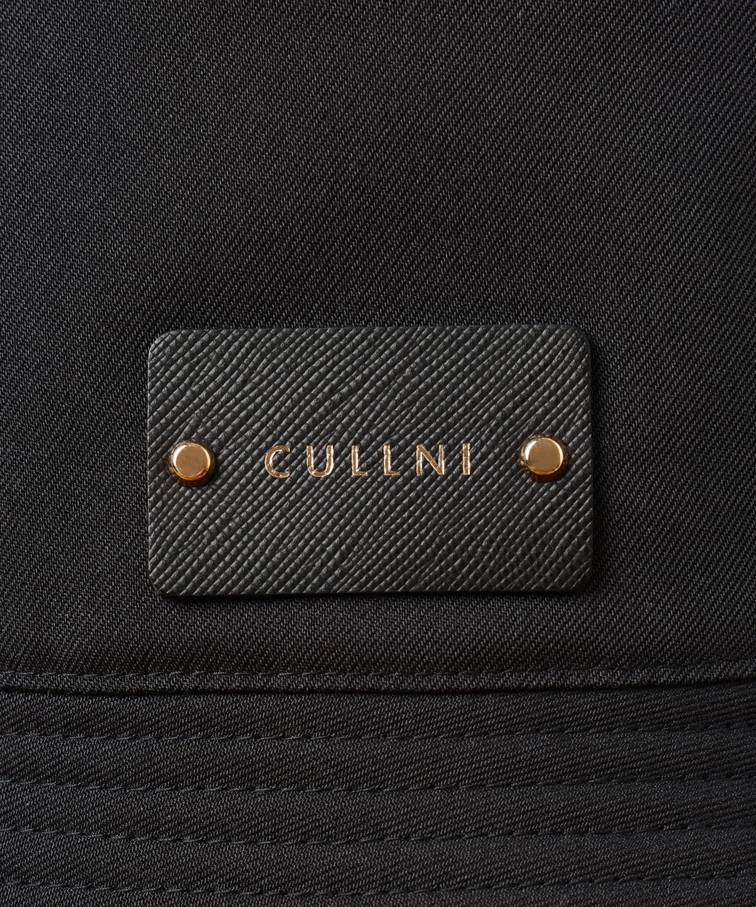 High Count Twill Leather Emblem Hat