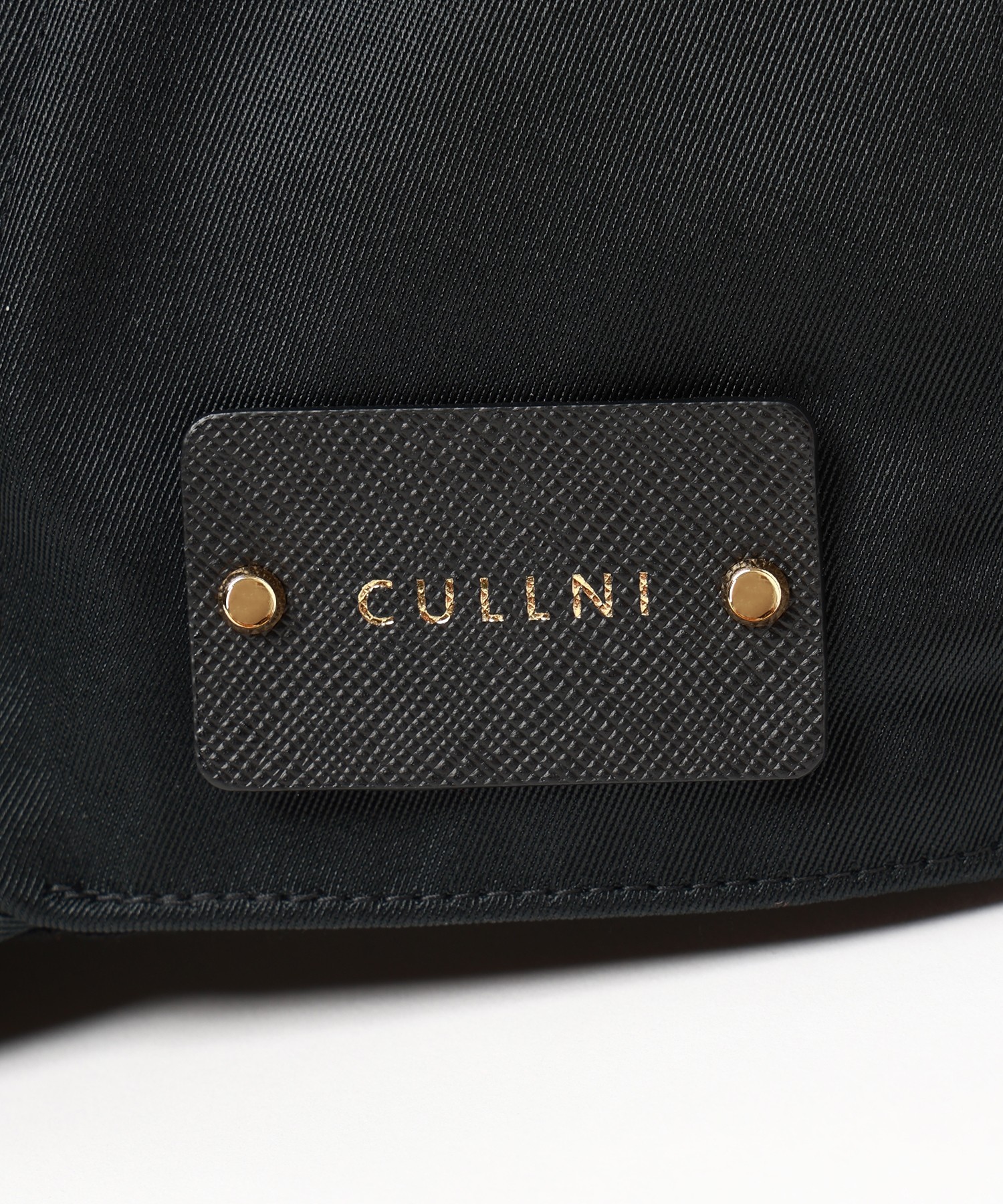 Luxury Double cross Leather Emblem Cap
